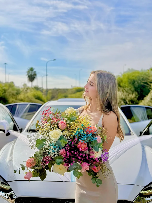 זר פרחים פייה אלינה Alina