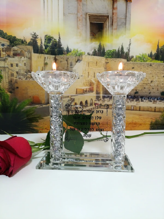 פמוטים לשבת עם ברכה